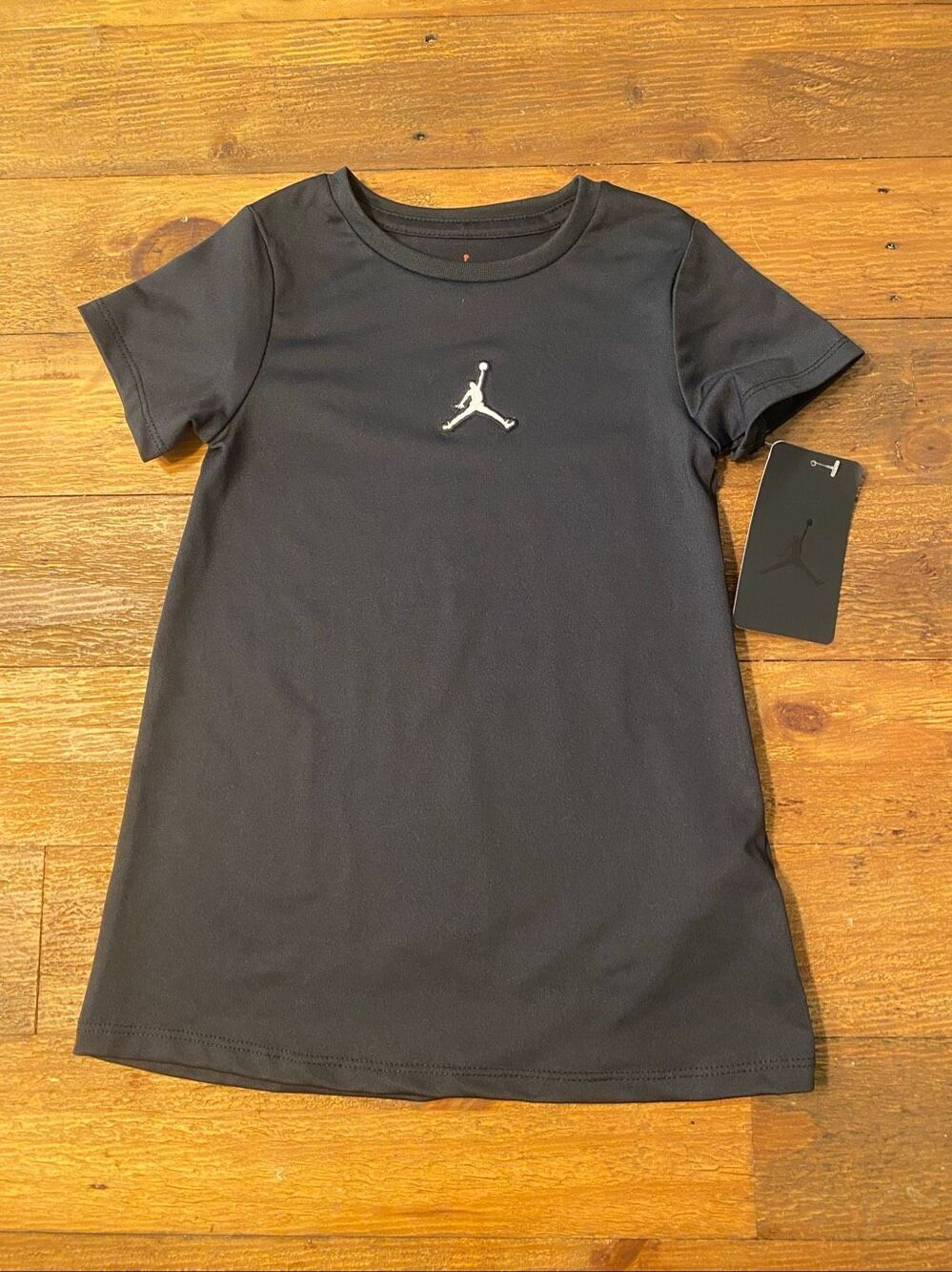 Jordan Nike 2T NWT girls black essential A-line dress  T-shirt dress